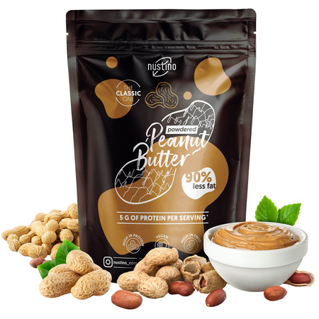 Nustino - Erdnussbutterpulver 2x400g