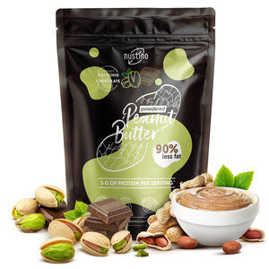 Nustino – Masło Orzechowe w Proszku – Pistacja & Czekolada (bez dodatku cukru) 400 g